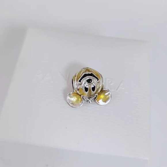 Pandora Mickey Mouse Pumpkin Charm with box - Picture 7 of 7